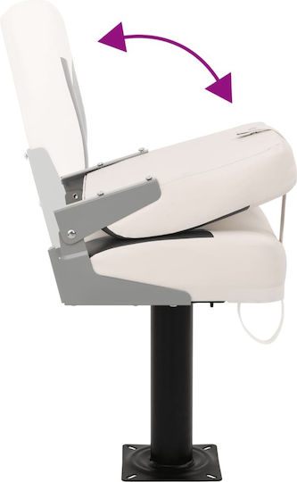 Folding Boat Seat Set 4 Pieces Low Back 3284297