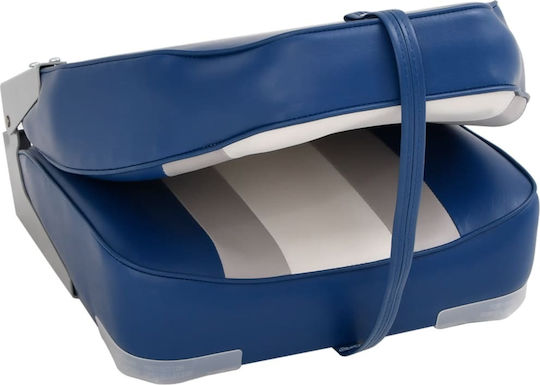 Boat Seat Set 2 Pieces High Back Folding 3284301