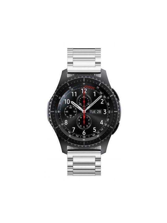 Spacecase Λουράκι Ανοξείδωτο Ατσάλι Ασημί (Amazfit GTR 3 / GTR 3 Pro)