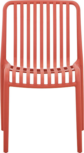 Catering Chair Polypropylene Red 48x44x79cm