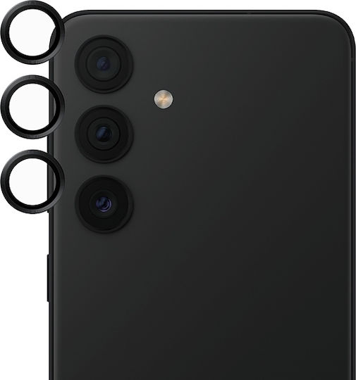 PanzerGlass Safe Kameraschutz Gehärtetes Glas Black für das Samsung Galaxy S24, S23, S23+