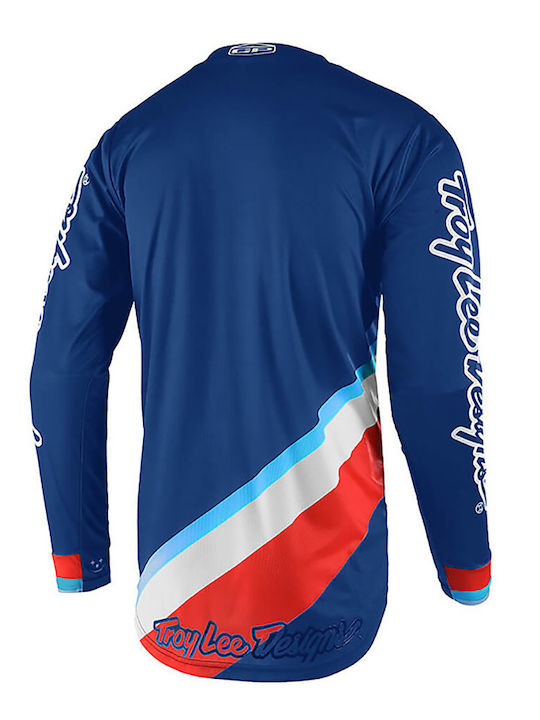 Troy Lee Designs Männer Motocross-Shirt Blau Farbe