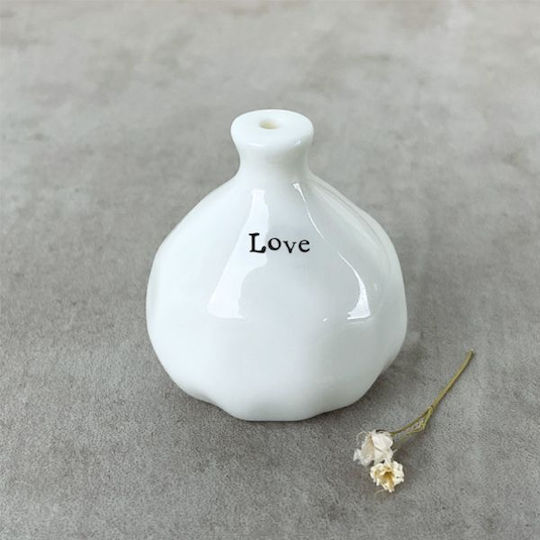 Synchronia Decorative Vase White
