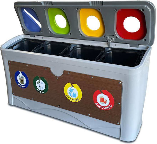 Green City International Recycling Plastic Waste Bin
