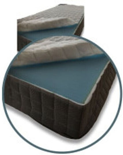 AegeanSleep Deep Cloud Διπλό Ορθοπεδικό Στρώμα 150x200x25cm με Aloe Vera