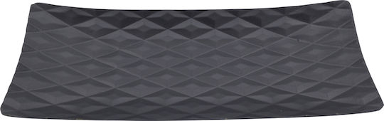 Uncle George Διακοσμητική Πιατέλα Ορθογώνια Μαύρη 34.5x13εκ. Uncle George Διακοσμητική Πιατέλα Ορθογώνια Μαύρη 34.5x13εκ.