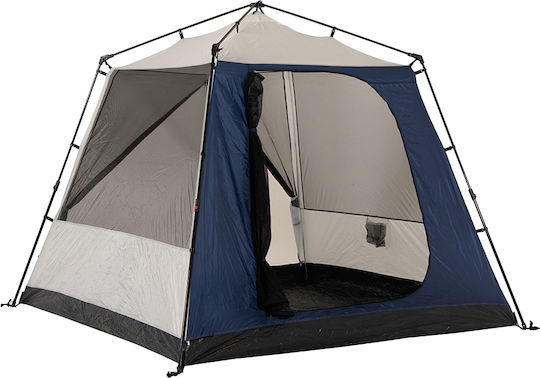 Bigfour Rexa Casual 4 Automatic Camping Tent White with Double Cloth 3 Seasons for 4 People 345x240x185cm