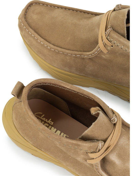 Clarks Wallabee Suede Maro Ghete barbati 26178177 | Skroutz Romania