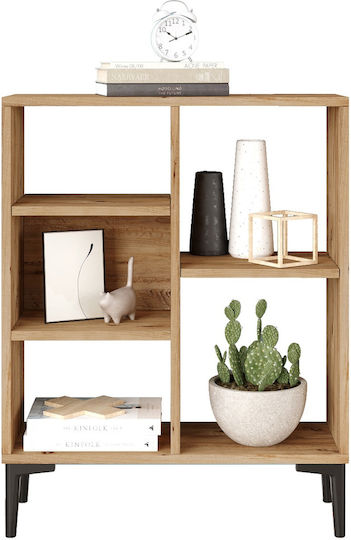 Beckton Pine Bookcase 69x25x87.6cm