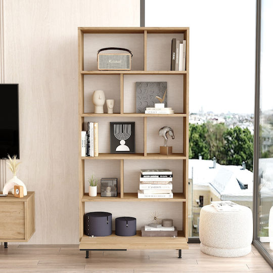 Mells Bookcase Natural 29.5x83.9x175.6 cm