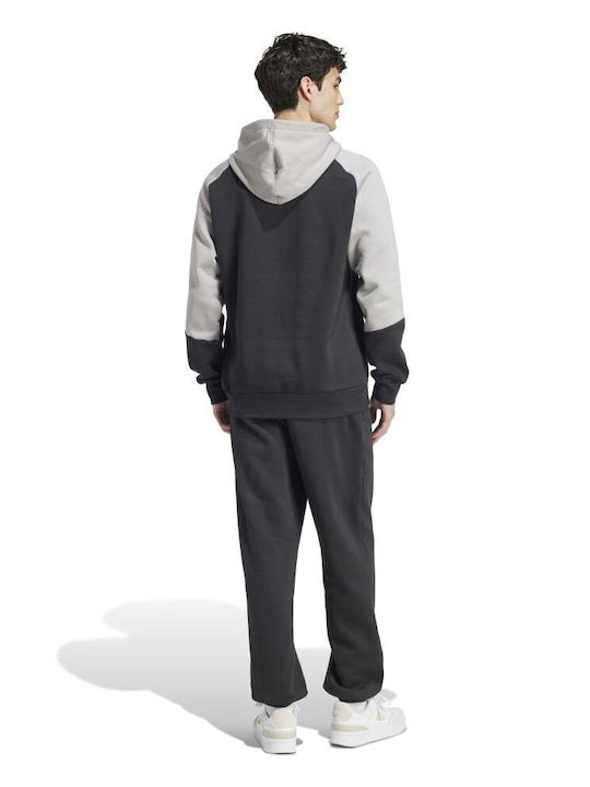 Adidas Colorblock Set Fleece Sweatpants Black