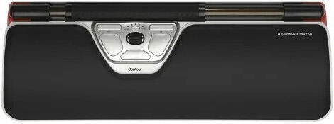 Contour Rollermouse Cu fir Ergonomic Mouse Black / Red