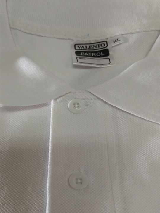 Valento Work Polo Shirt White