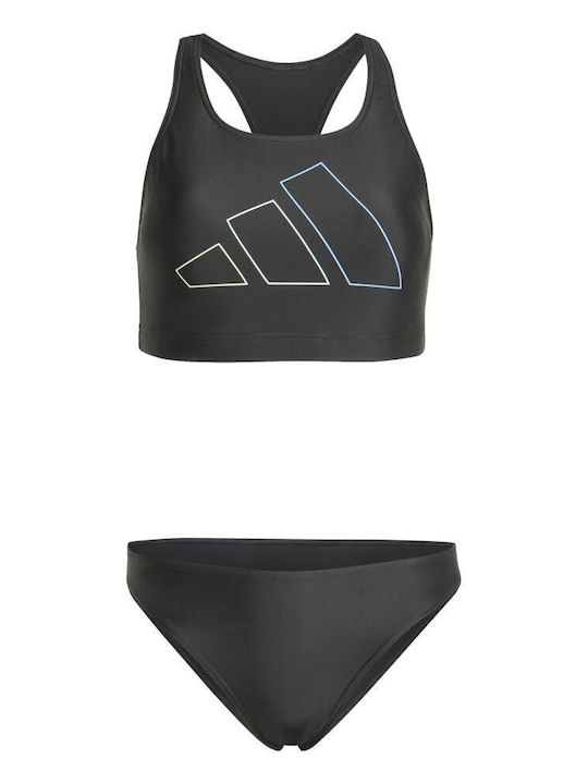 Big Bars Αθλητικό Set Bikini Μαύρο