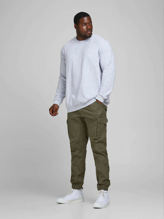 Jack & Jones Trousers Cargo Oil Green