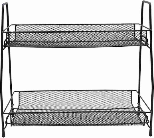 Uncle George Tabletop Metal Base 36x17x32cm Black Uncle George Tabletop Metal Base 36x17x32cm Black