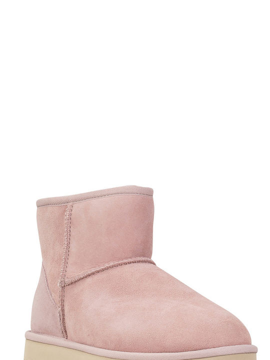 Ugg Australia Classic Mini Ii 1016222 Γυναικεία Μποτάκια Ροζ