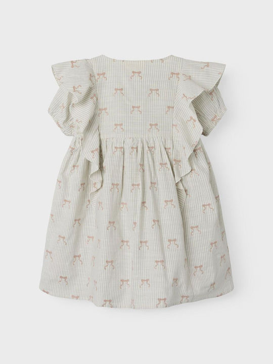 Lil' Atelier Kids Dress Coconut Milk