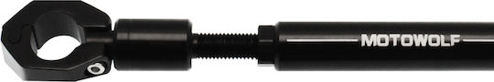 Motowolf Mdl3505 Adjustable Motorcycle Handlebar Bar Diameter 22mm Black