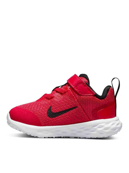 Nike Revolution 6 Kids Running Shoes Red