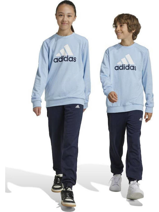 adidas Essentials Big Logo French Terry Γαλάζιο