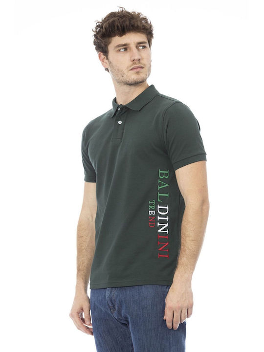 Baldinini Men's Short Sleeve T-shirt Verdegreen