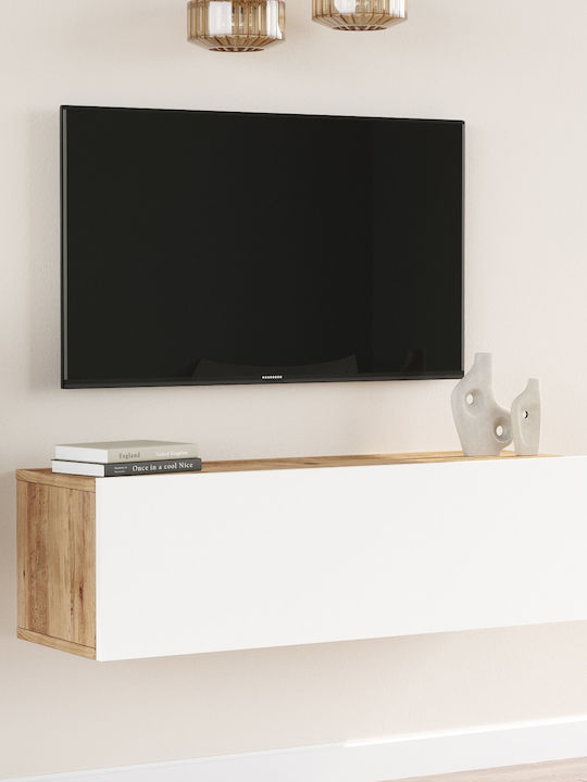 Stand TV Inverie Pin/Alb L100xA31,6xÎ29,6cm