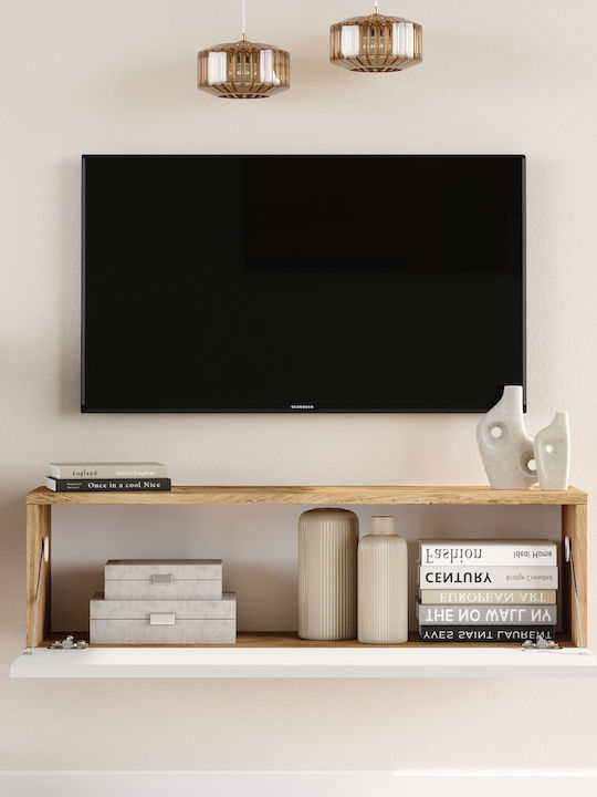 Stand TV Inverie Pin/Alb L100xA31,6xÎ29,6cm