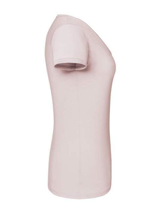 Fruit of the Loom Iconic Women's Short Sleeve Promotional T-Shirt Powder Rose