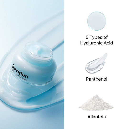 Torriden Dive In Hyaluroric Acid Light Cream Face with Ceramides & Centella Asiatica 100ml
