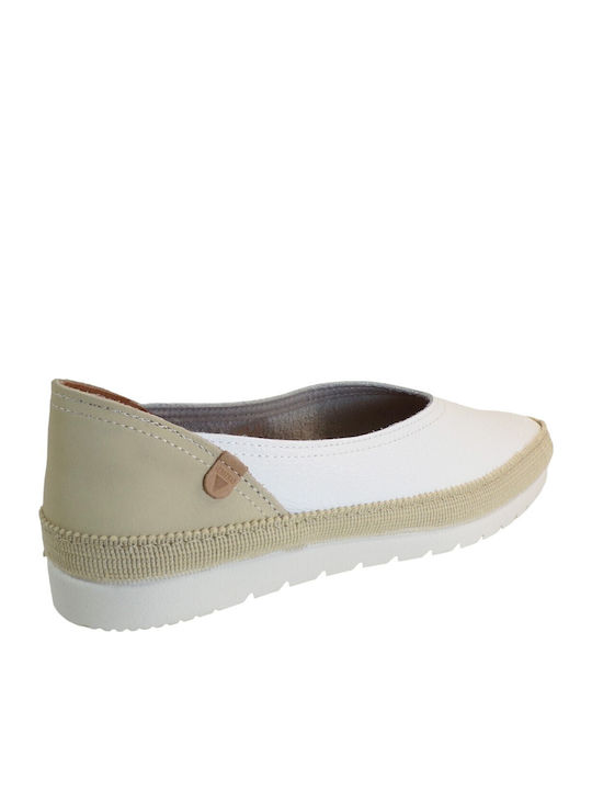 Espadrile dama în culoarea Alb