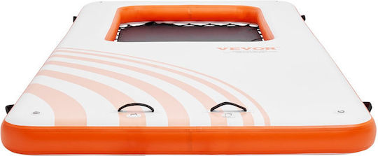 Inflatable Floating Platform with Ladder and Pump 4.57 X 1.98 M Vevor Cqft15x65bjhlfcw3v0