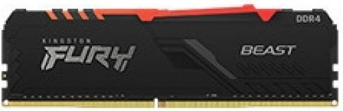 Kingston Fury Beast DDR4 16GB RAM με 2x8GB Modules και Ταχύτητα 3600 για Desktop