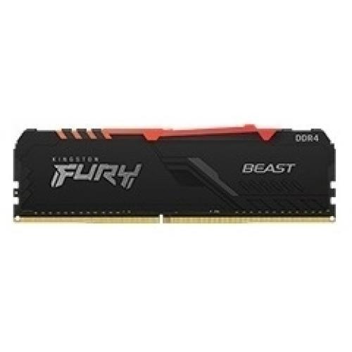 Kingston Fury Beast 16GB DDR4 RAM cu 2 module (2x8GB) și Viteză
