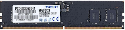 Patriot Signature 8GB DDR5 RAM με Ταχύτητα 5600 για Desktop