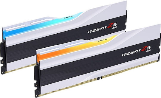 G.Skill Trident Z5 RGB 48GB DDR5 RAM с 2 модула (2x24GB) и Скорост 8000 за Настолен Компютър