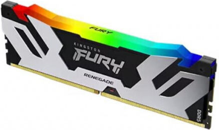 Kingston Fury Renegade RGB DDR5 32GB RAM with 2x16GB Modules and Speed 7200 for Desktop