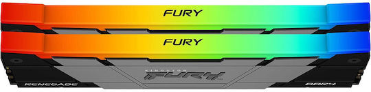 Kingston Fury Renegade DDR4 32GB RAM with 2x16GB Modules and Speed 3600 for Desktop