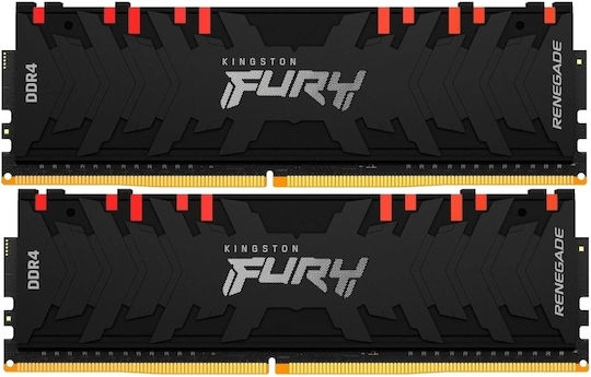 Kingston Fury Renegade DDR4 32GB RAM with 2x16GB Modules and Speed 3600 for Desktop