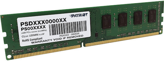 Patriot Signature Line DDR3 with Module 1x4GB and Speed 1600 for Desktop