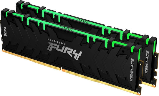 Kingston Fury Renegade DDR4 32GB RAM with 2x16GB Modules and Speed 3600 for Desktop