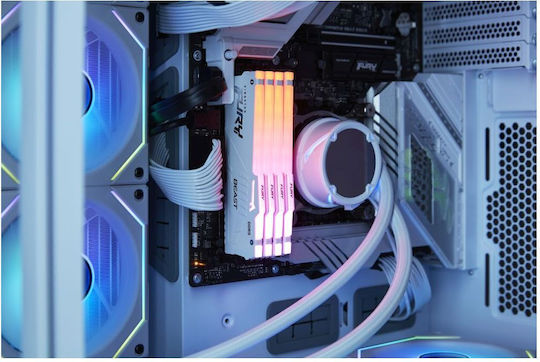 Kingston Fury Beast RGB DDR5 64GB RAM με 2x32GB Modules και Ταχύτητα 5600 για Desktop