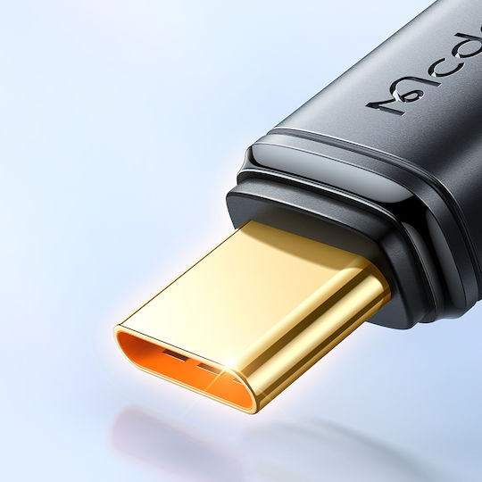 Mcdodo CA-3311 USB 2.0 Cable USB-C male - USB-C 240W PD Μαύρο 2m CA-3311