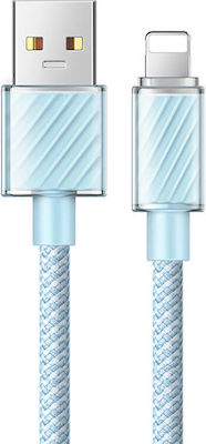 Mcdodo Braided to Lightning Cable Blue 1.2m (CA-3641)