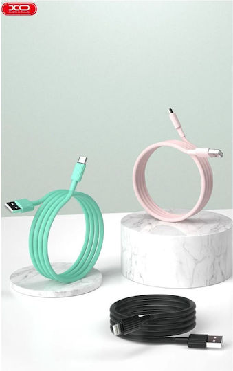 XO NBP156 USB-A to Lightning Cable Black 1m (16.005.0050 NB156)