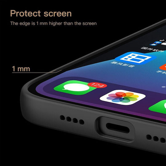 Coated Back Cover Δερμάτινο / Πλαστικό Μπλε (Realme C61)