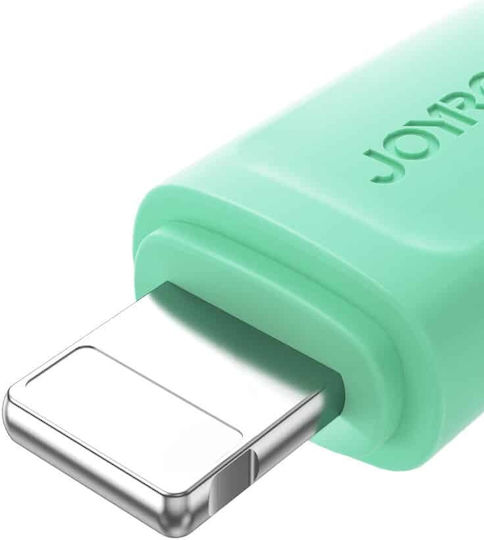 Joyroom Series Braided to Lightning Cable Green 1m (SA34-AL3)