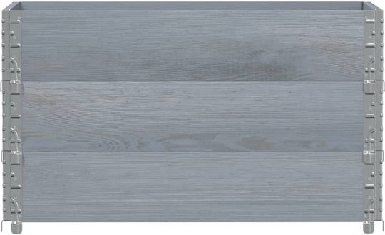 vidaXL Pallet Collar 100cmx50cmx60.5cm 3pcs