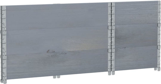 vidaXL Pallet Collar 100cmx50cmx60.5cm 3pcs