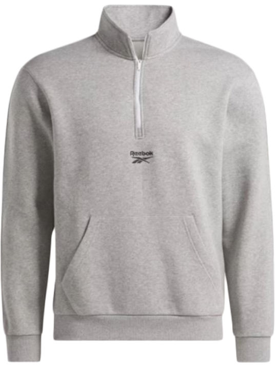 Quarter Sweatshirt Gray
